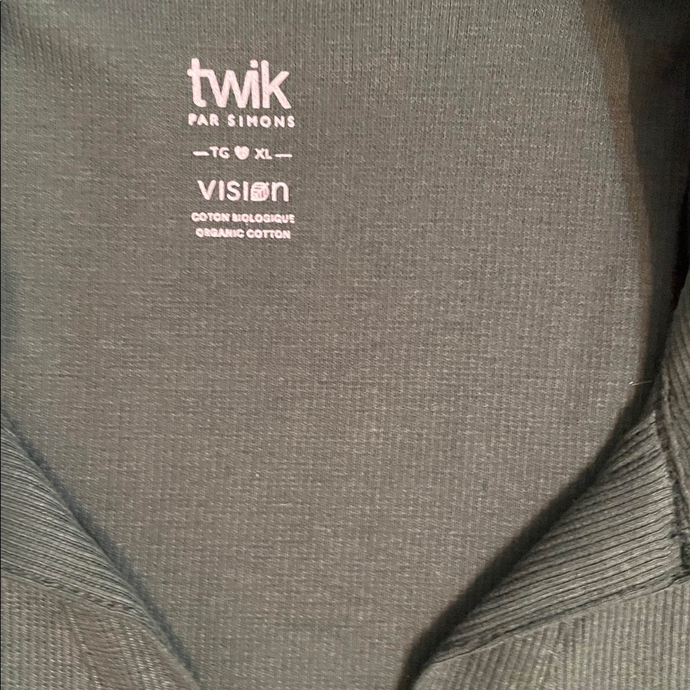 🌿 TWIK Green Polo Top NWOT - Picture 2 of 5